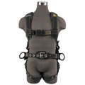 Safewaze Arc Flash Construction Harness: DE 3D, DE QC Chest, TB Legs, L 020-1261